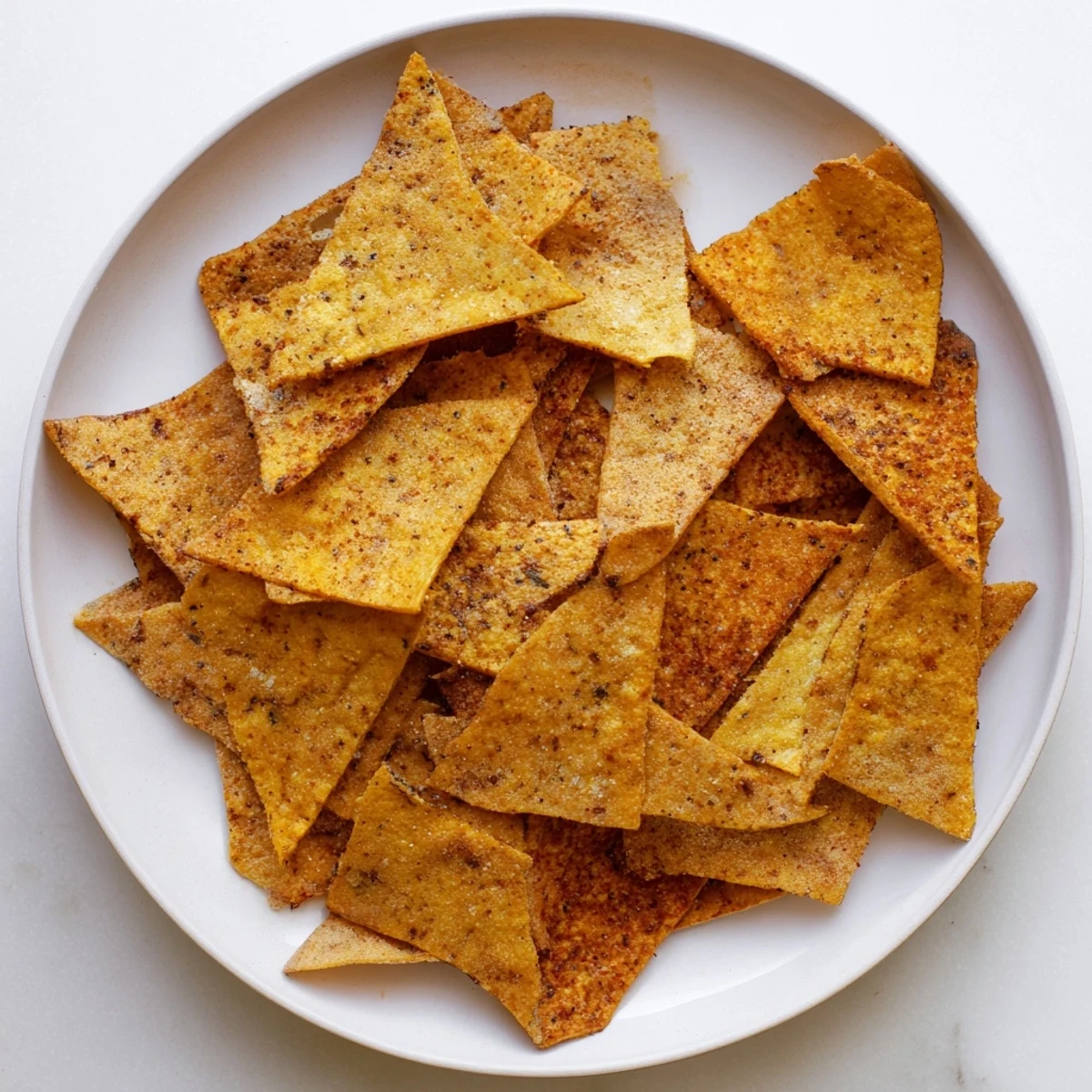 Delicious gluten-free chickpea chips paired with hummus for healthy snacking