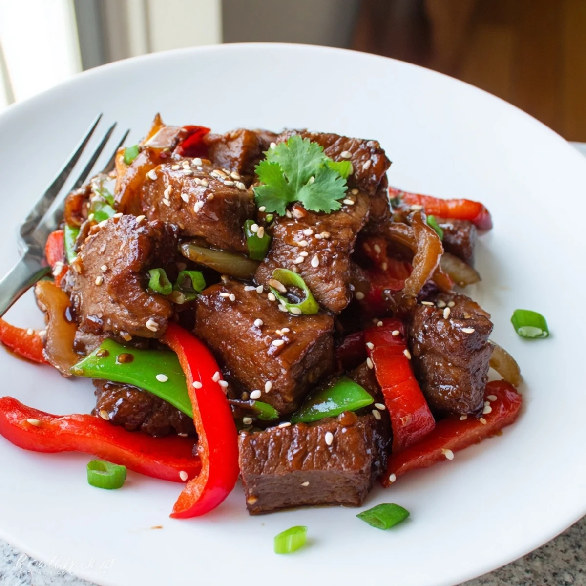 Asian Inspired Cube Steak