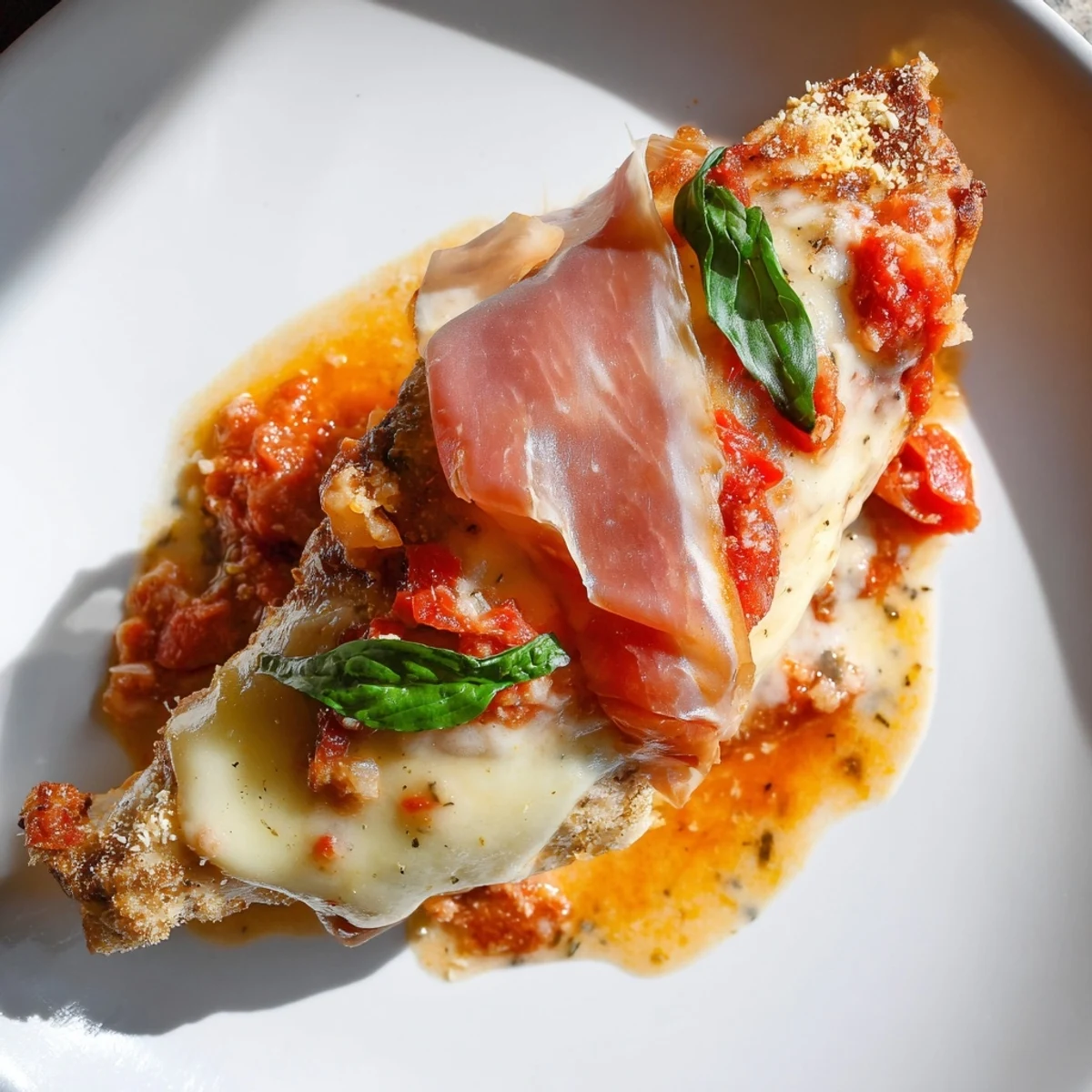 Chicken Valdostana with Fontina