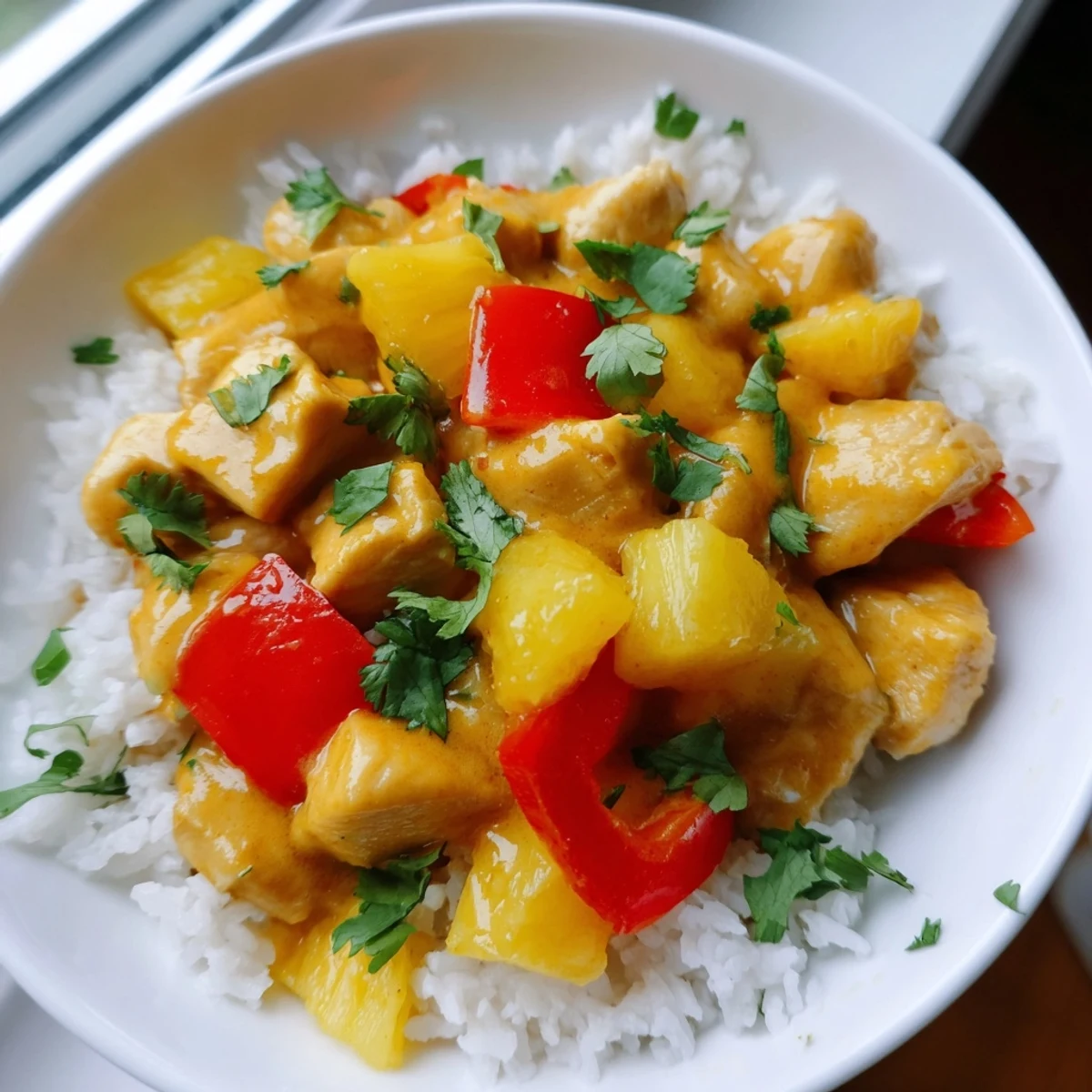 Tropical Chicken Coconut Lime
