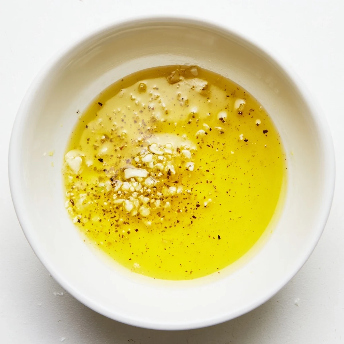 Zesty Lemon Vinaigrette Dressing Recipe whisked with olive oil and fresh herbs