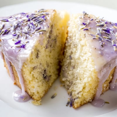 Delicate Lavender Cake