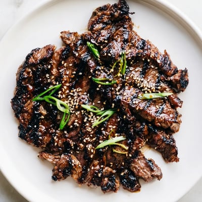 Beef Yakiniku Japanese Style