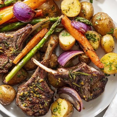 Easter Dinner Sheet Pan