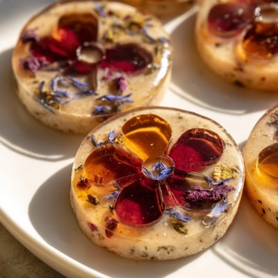 Earl Grey Stained Glass Cookies
