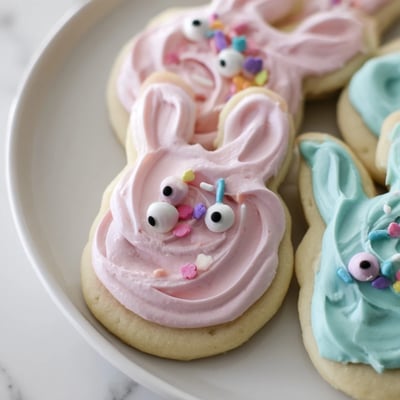 Buttercream Bunny Cookies