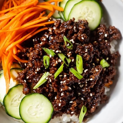 Asian Korean Beef Bowls