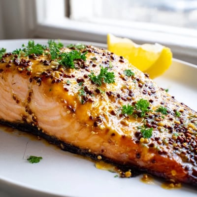 Baked Honey Mustard Salmon
